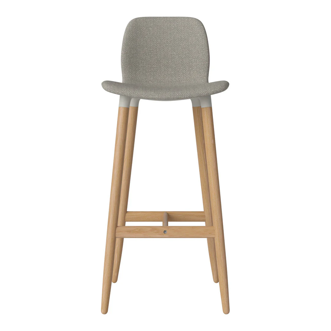 Seed Bar Chair - Upholstered - Oiled Oak Base - Image 24