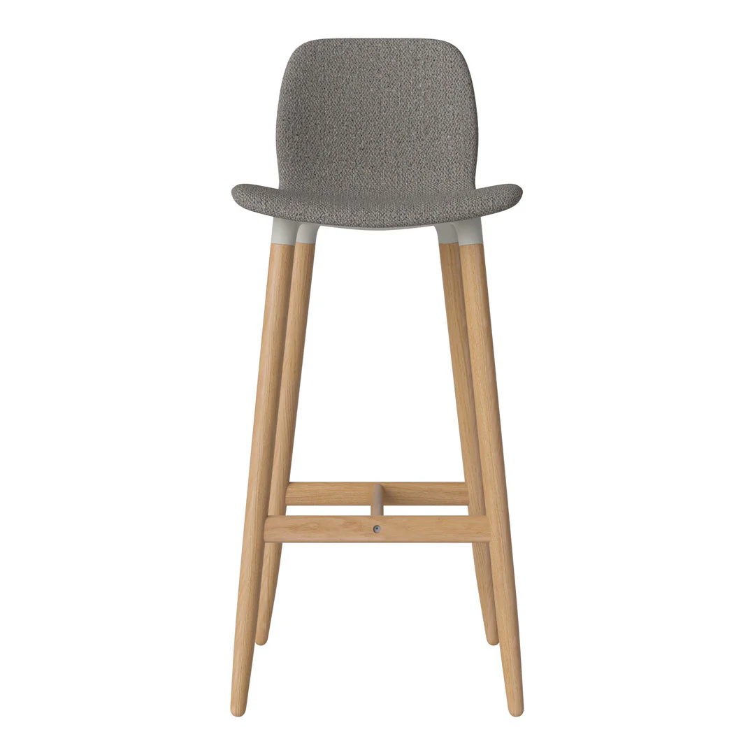 Seed Bar Chair - Upholstered - Oiled Oak Base - Image 34