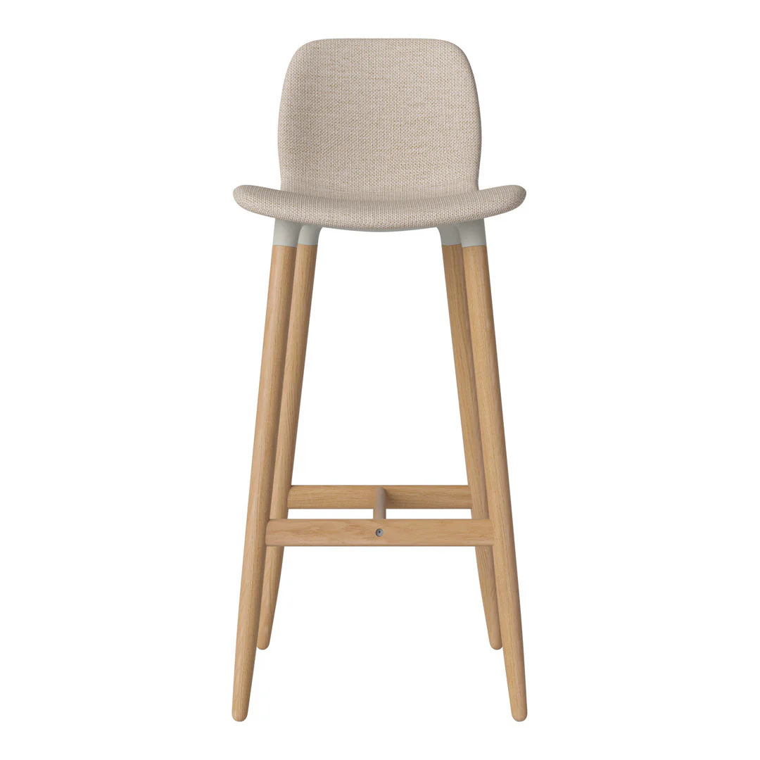 Seed Bar Chair - Upholstered - Oiled Oak Base - Image 44