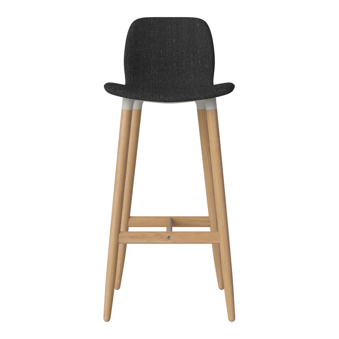 Seed Bar Chair - Upholstered - Oiled Oak Base - Image 47