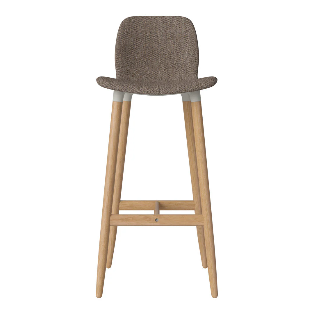 Seed Bar Chair - Upholstered - Oiled Oak Base - Image 51