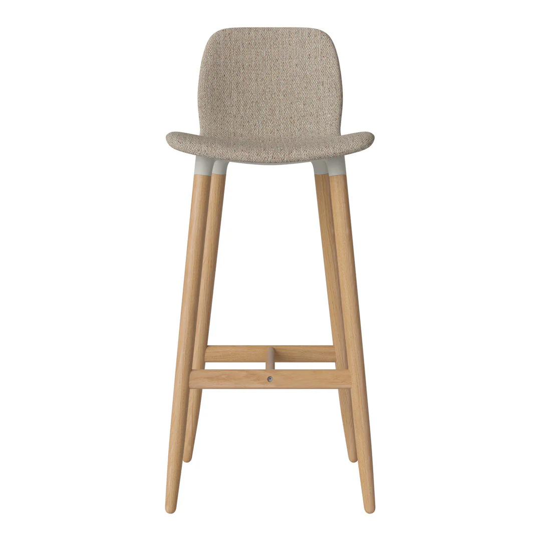 Seed Bar Chair - Upholstered - Oiled Oak Base - Image 53