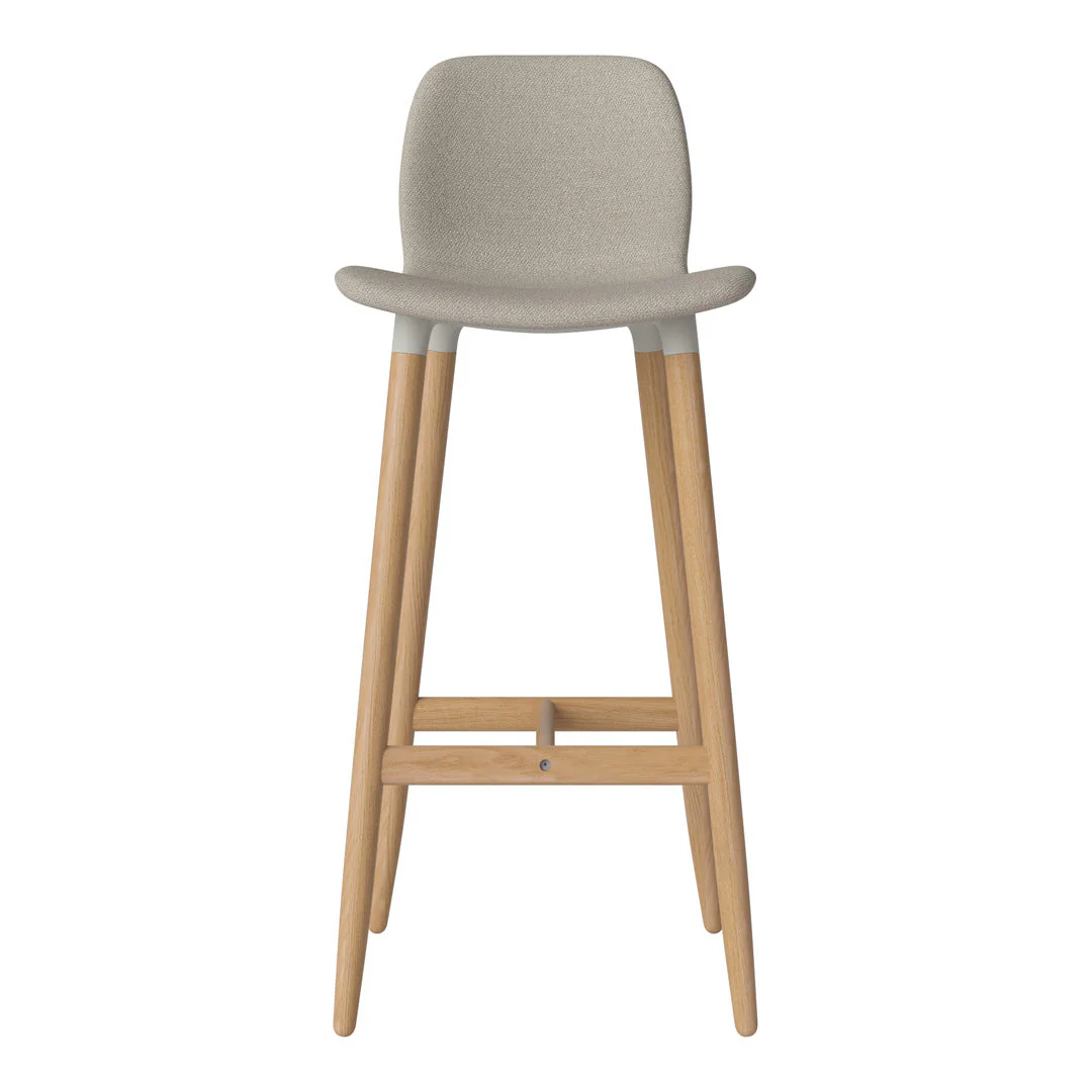 Seed Bar Chair - Upholstered - Oiled Oak Base - Image 57