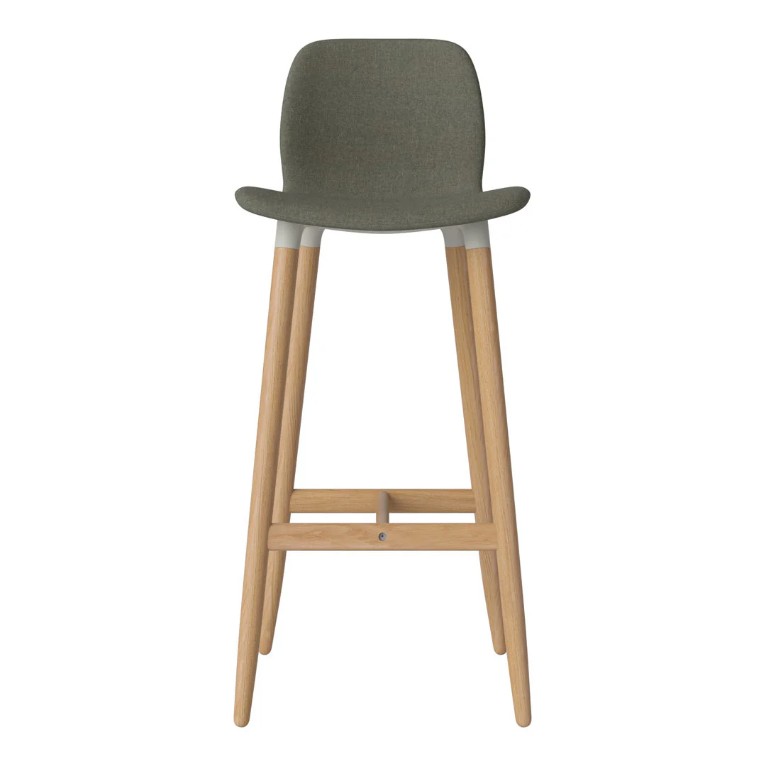 Seed Bar Chair - Upholstered - Oiled Oak Base - Image 62