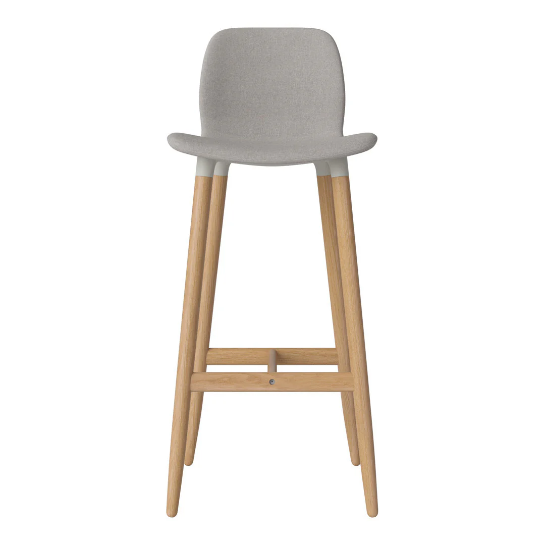 Seed Bar Chair - Upholstered - Oiled Oak Base - Image 67