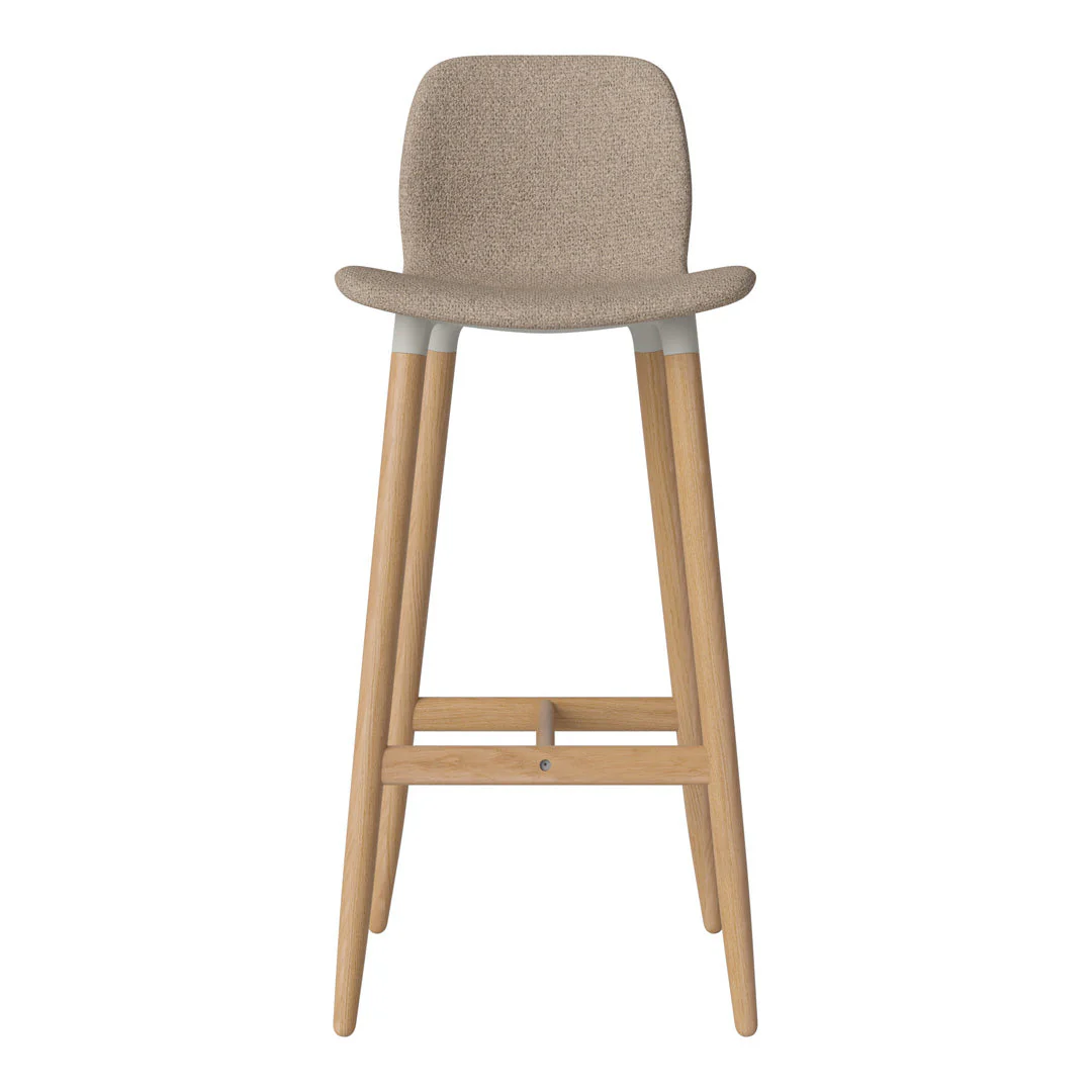 Seed Bar Chair - Upholstered - Oiled Oak Base - Image 70