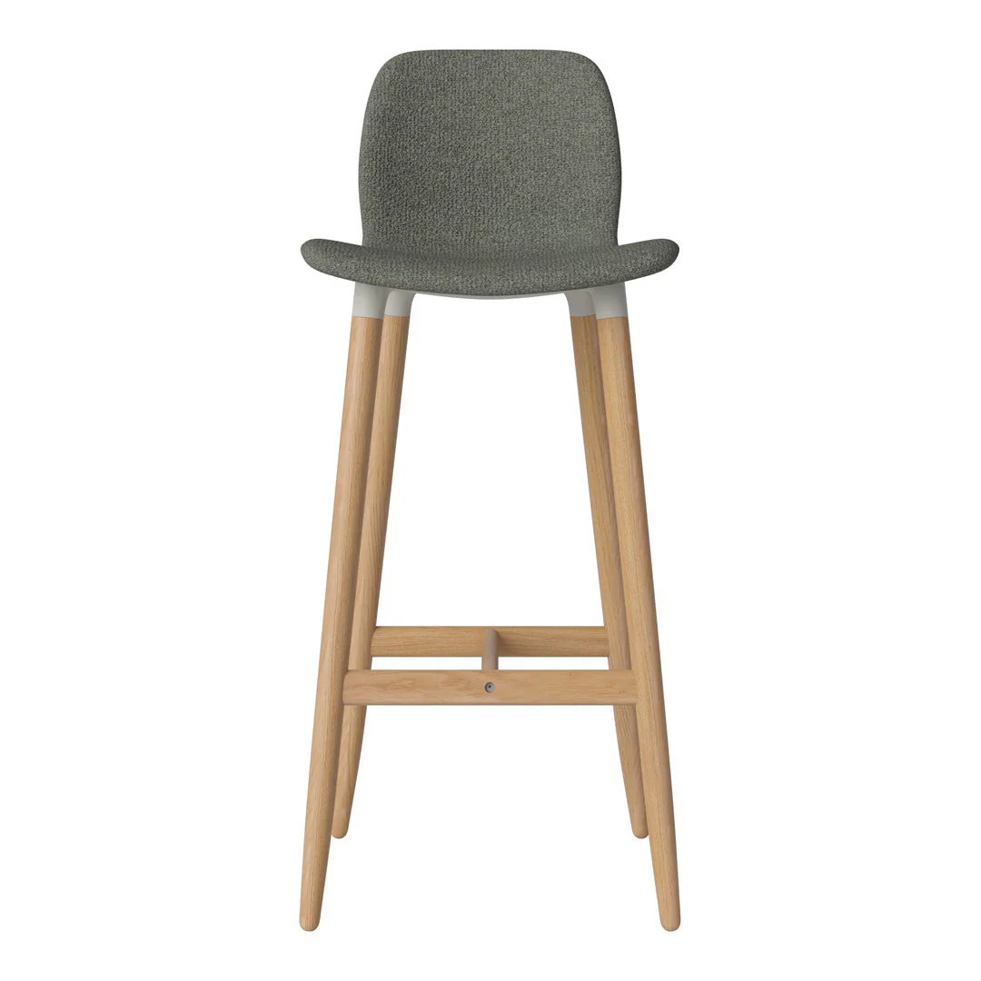 Seed Bar Chair - Upholstered - Oiled Oak Base - Image 72