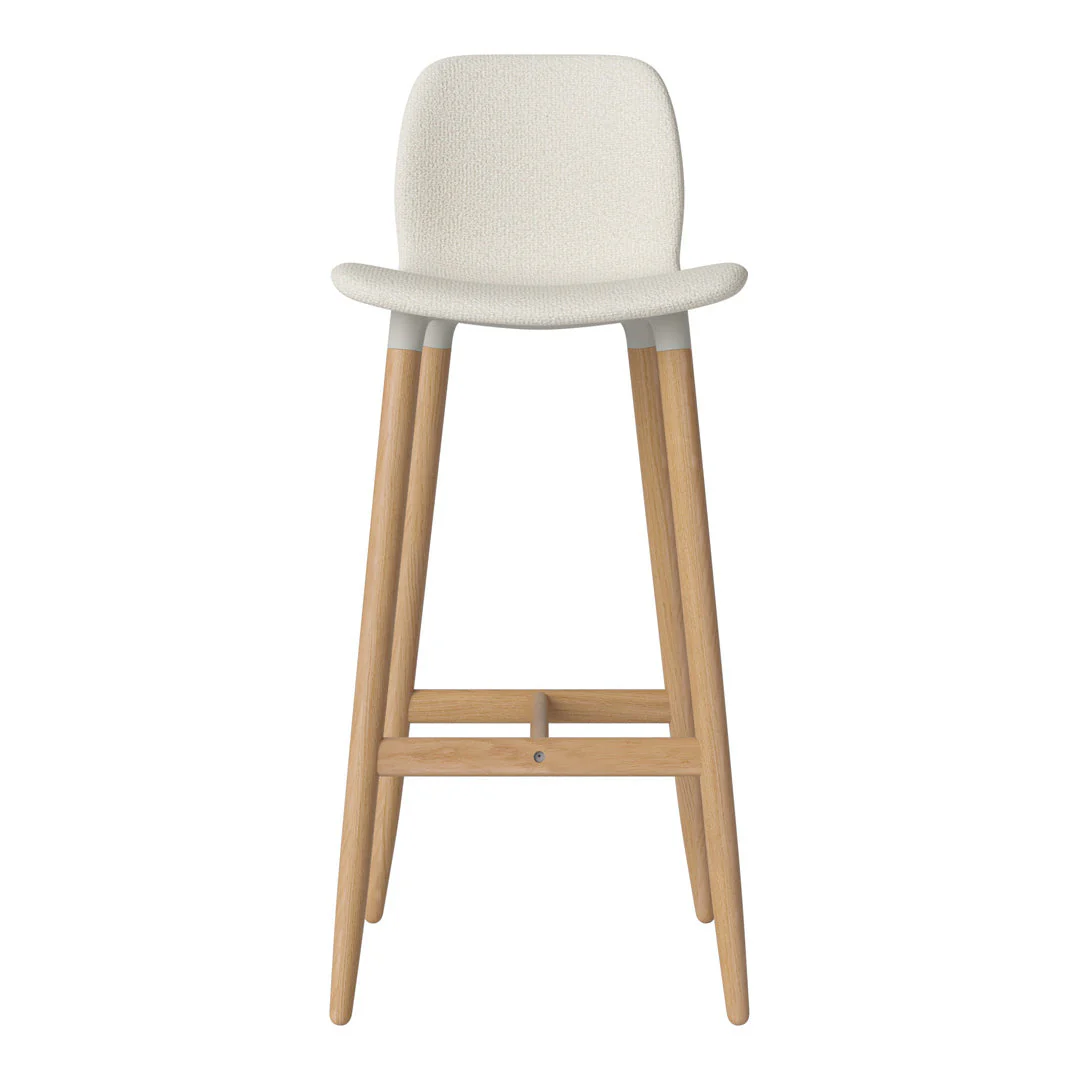Seed Bar Chair - Upholstered - Oiled Oak Base - Image 75