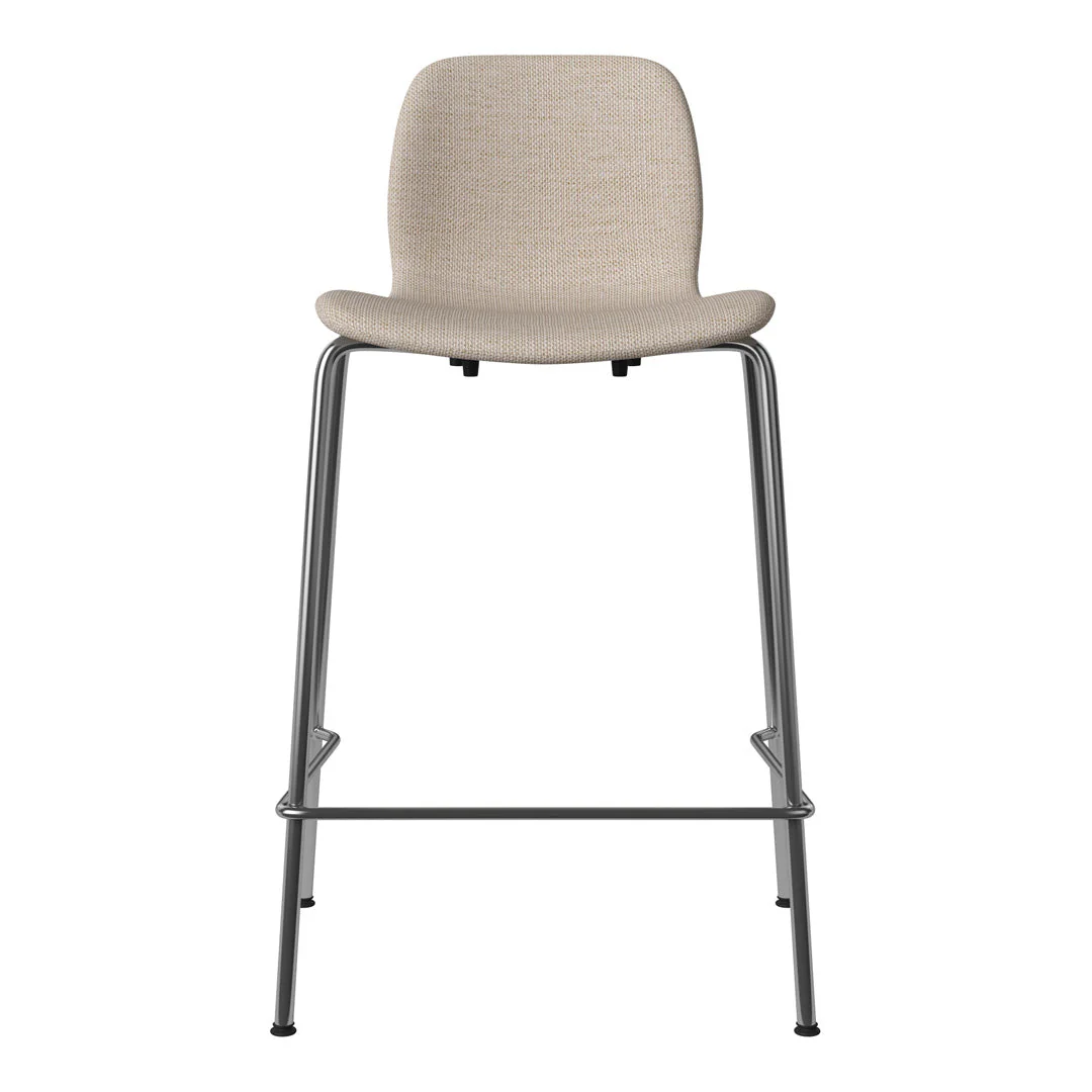 Seed Counter Chair - Upholstered - Chrome Base - Image 17