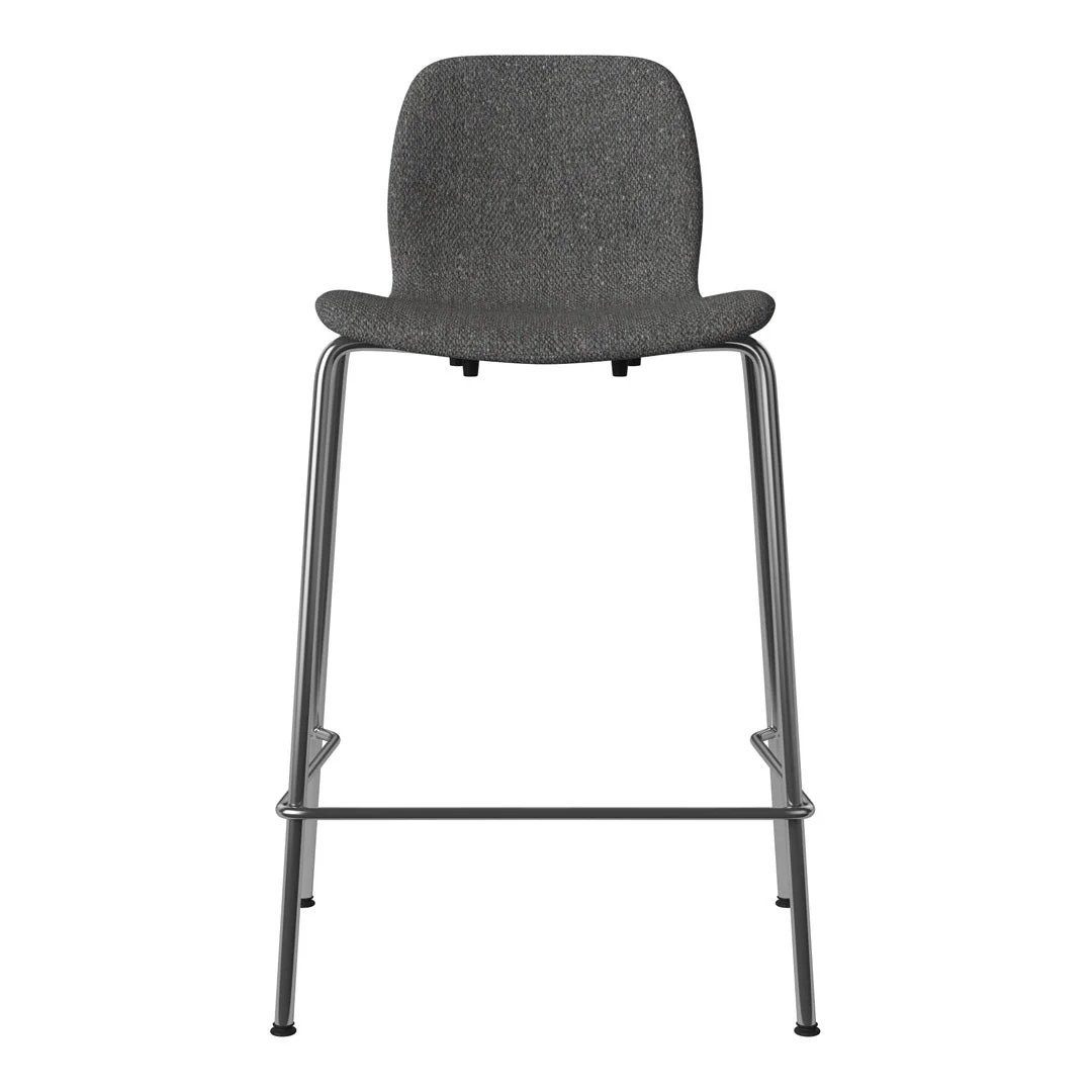 Seed Counter Chair - Upholstered - Chrome Base - Image 22
