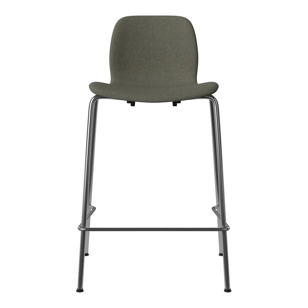 Seed Counter Chair - Upholstered - Chrome Base - Image 26