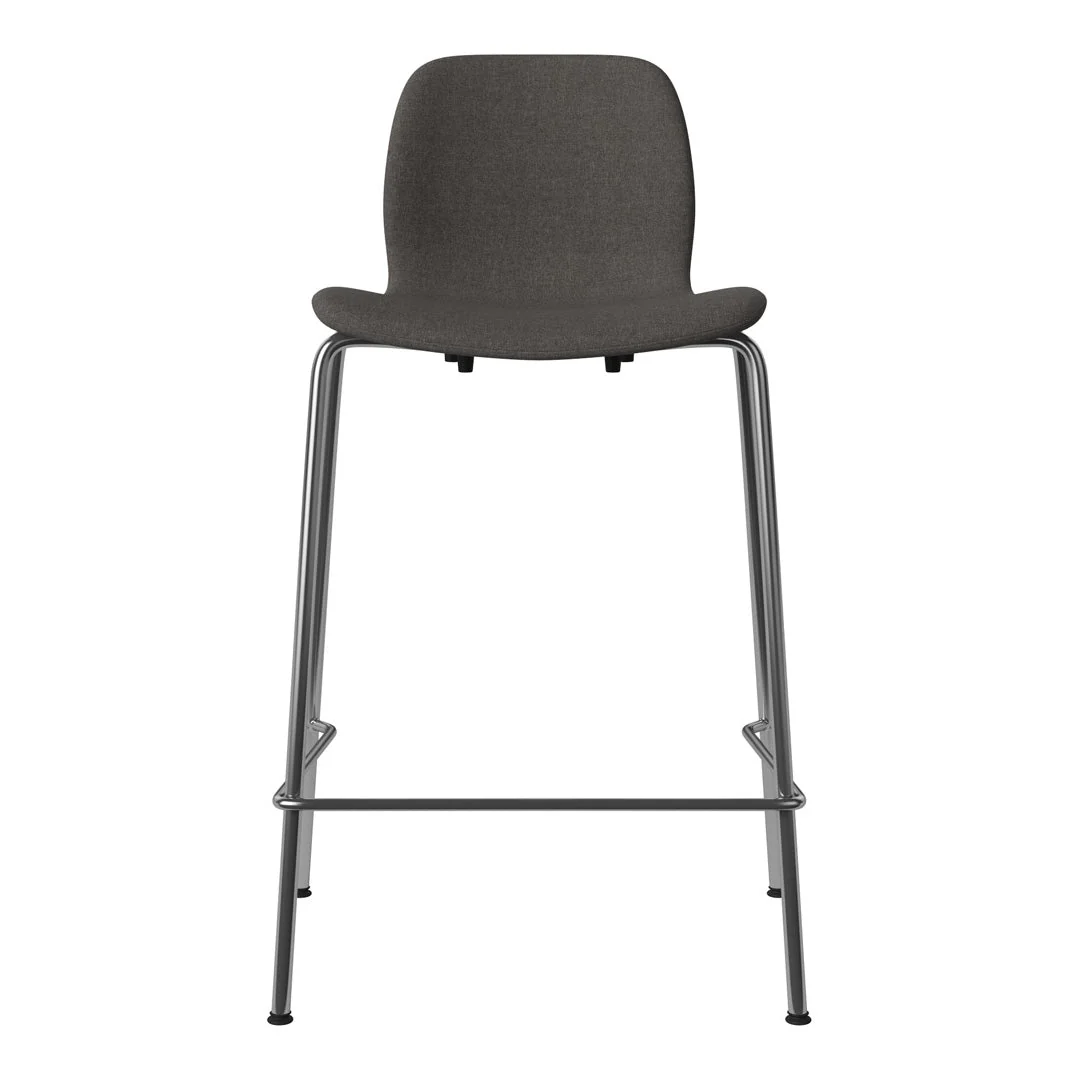 Seed Counter Chair - Upholstered - Chrome Base - Image 27