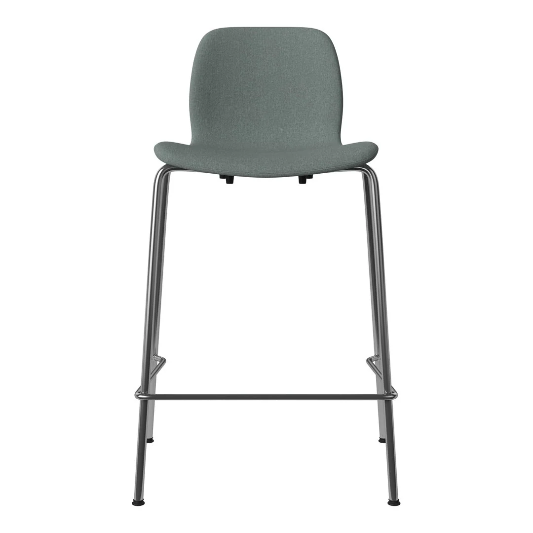 Seed Counter Chair - Upholstered - Chrome Base - Image 31