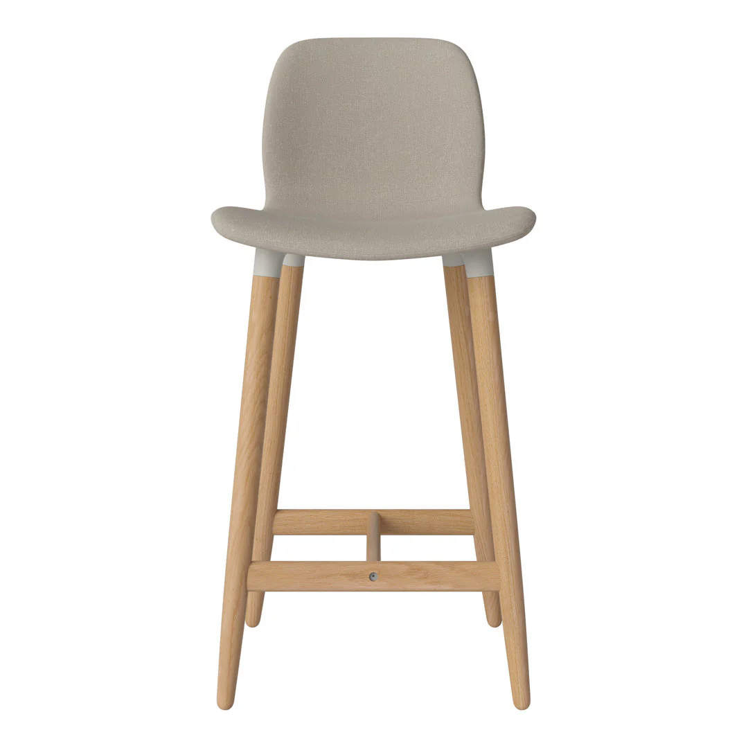 Seed Counter Chair - Upholstered - Oiled Oak Base - Image 22