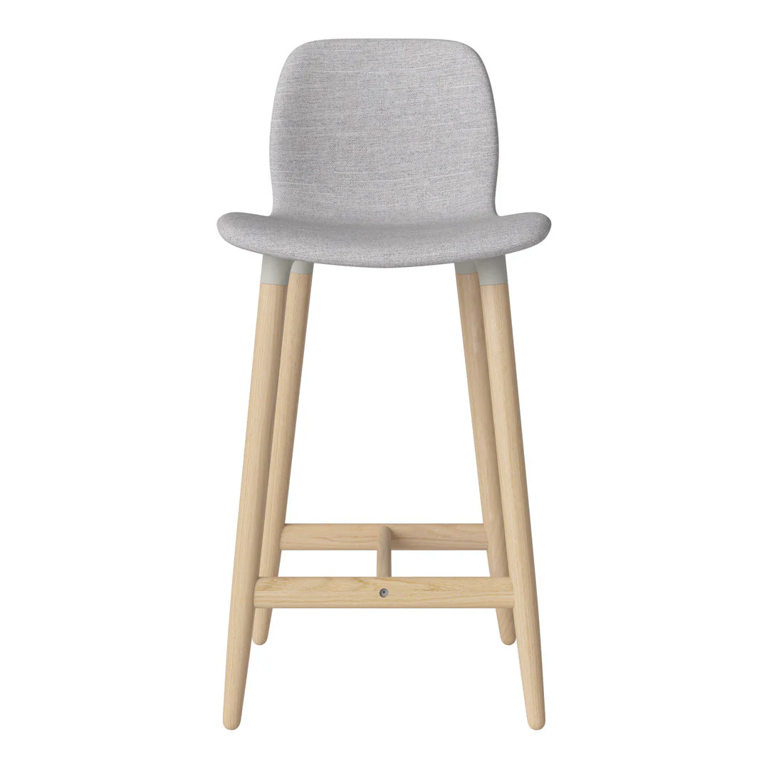 Seed Counter Chair - Upholstered - Oiled Oak Base, White Pigmented - Image 63