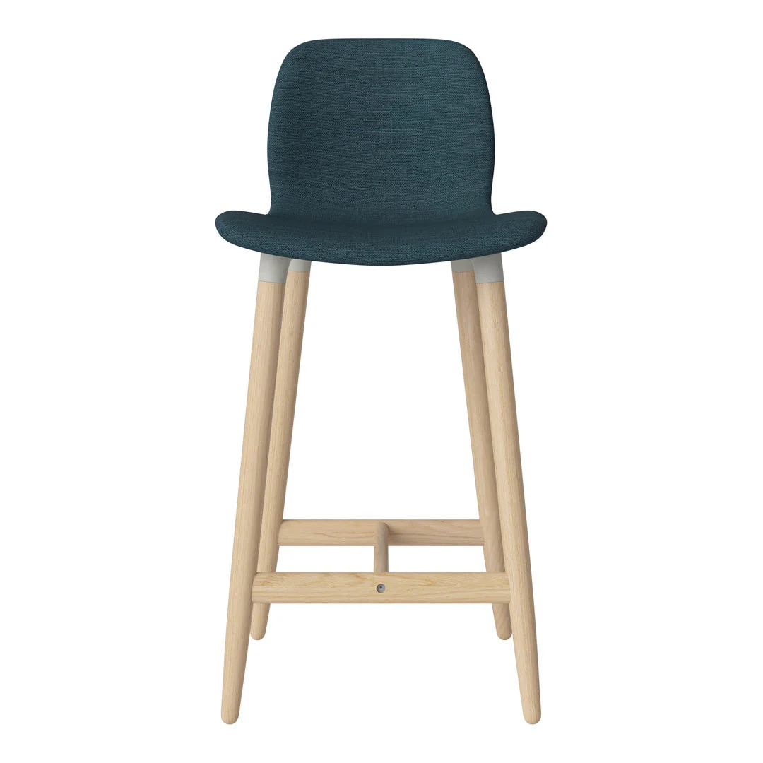 Seed Counter Chair - Upholstered - Oiled Oak Base, White Pigmented - Image 66