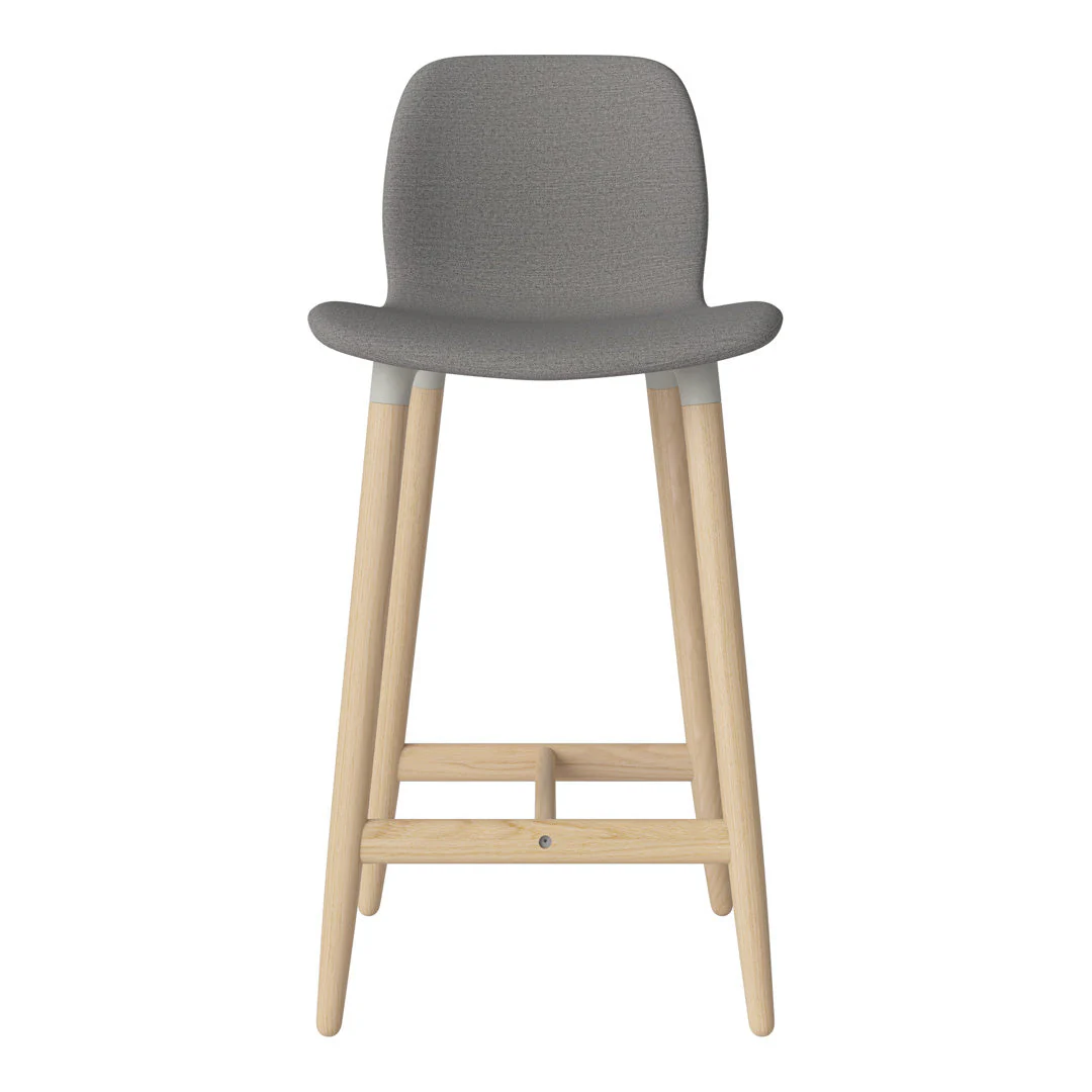 Seed Counter Chair - Upholstered - Oiled Oak Base, White Pigmented - Image 70