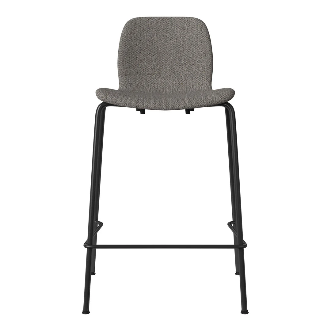 Seed Counter Chair - Upholstered - Steel Base, Black Lacquered - Image 33