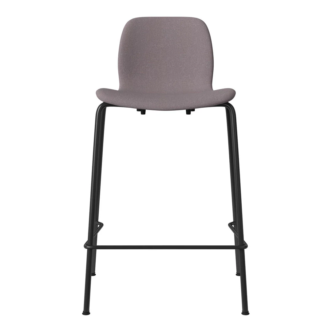 Seed Counter Chair - Upholstered - Steel Base, Black Lacquered - Image 40