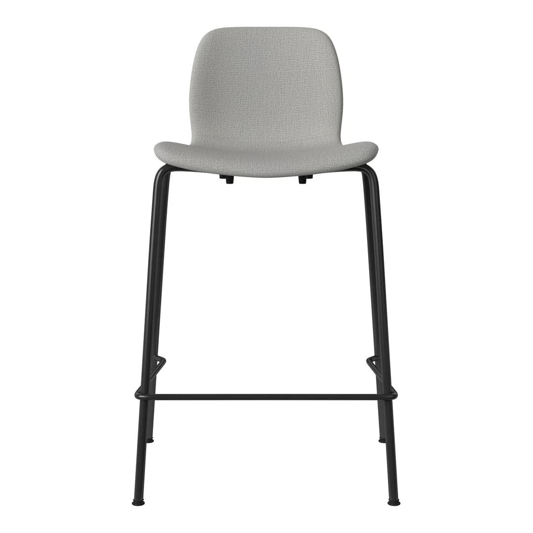 Seed Counter Chair - Upholstered - Steel Base, Black Lacquered - Image 54