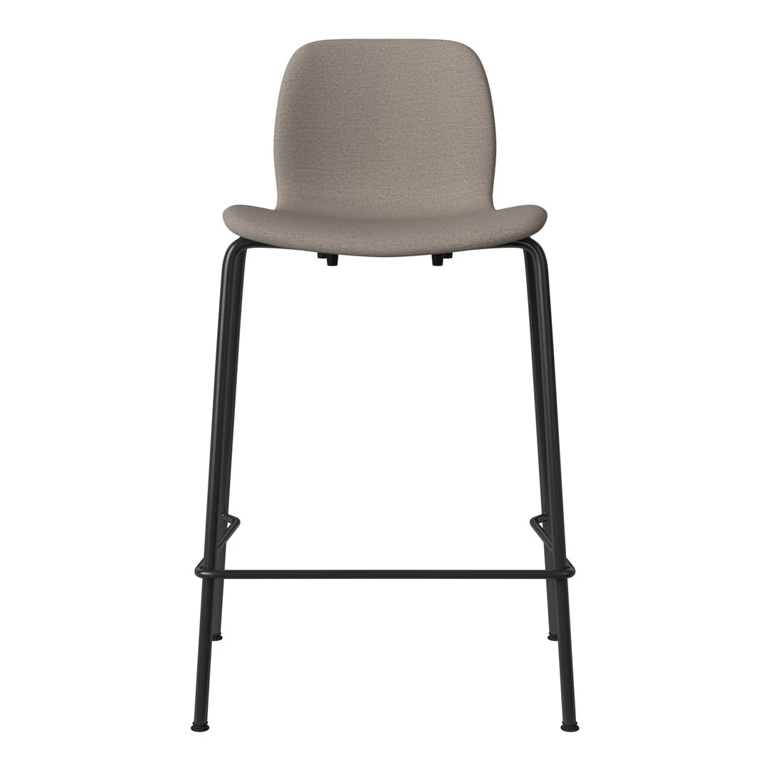 Seed Counter Chair - Upholstered - Steel Base, Black Lacquered - Image 64