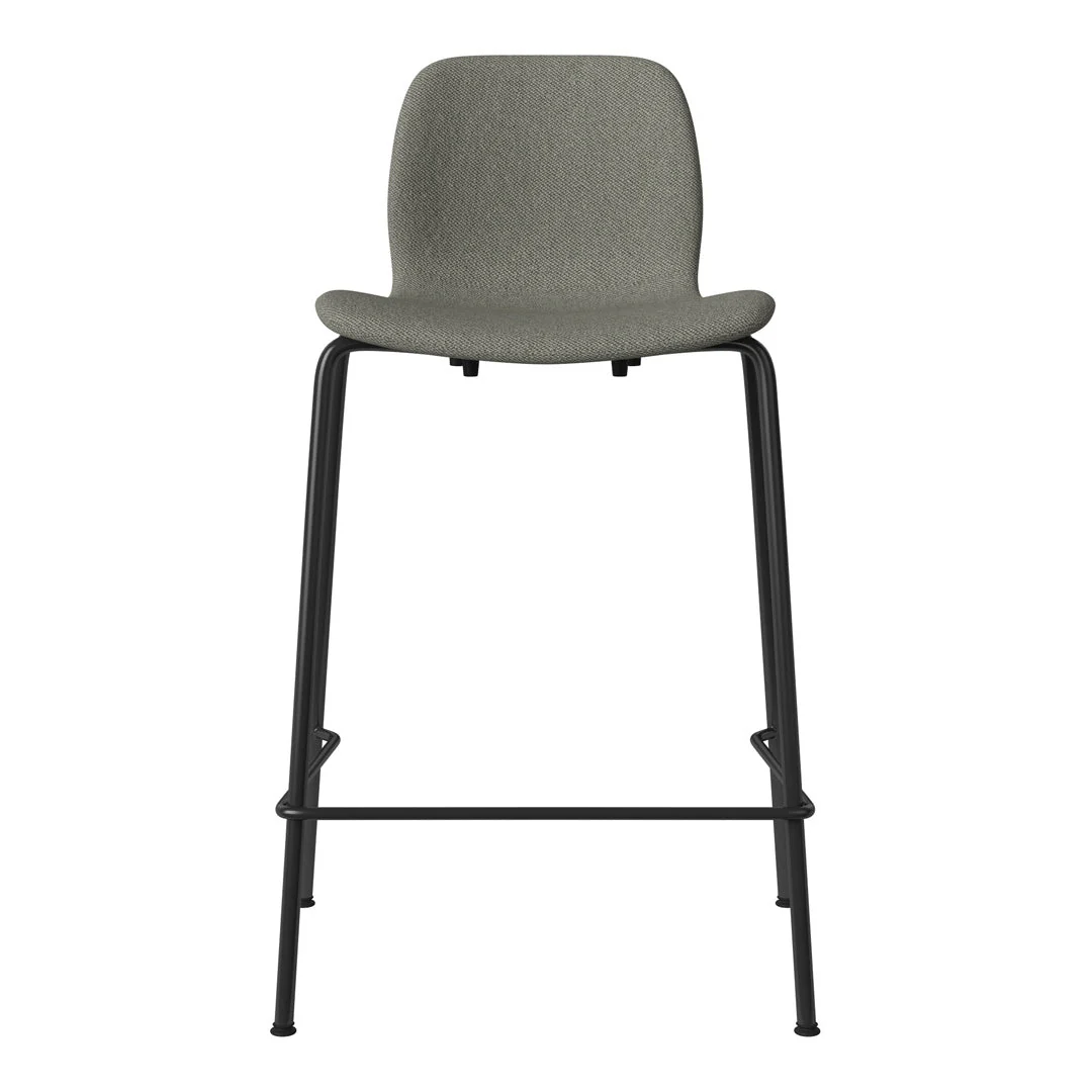 Seed Counter Chair - Upholstered - Steel Base, Black Lacquered - Image 73