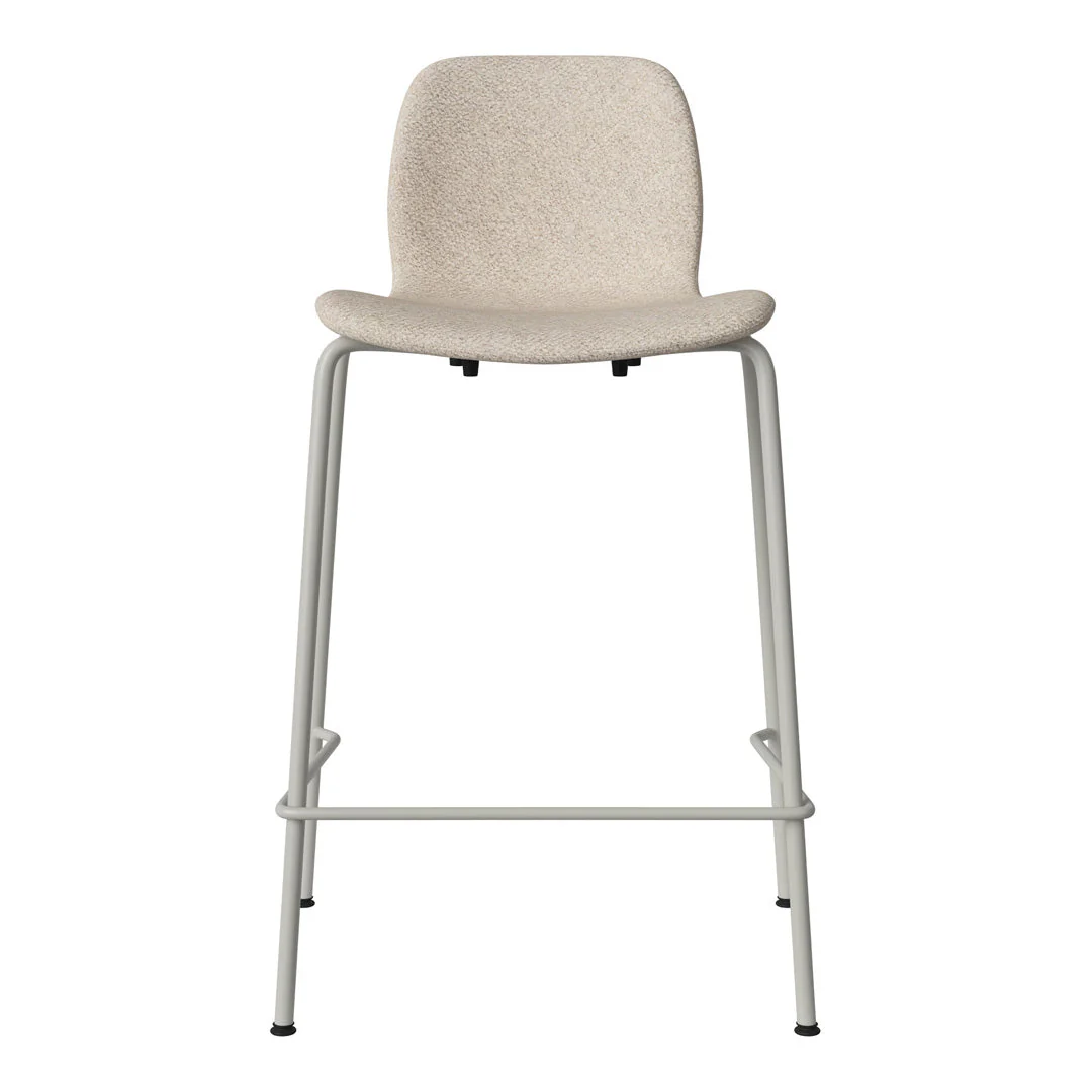 Seed Counter Chair - Upholstered - Steel Base, Grey Lacquered - Image 20