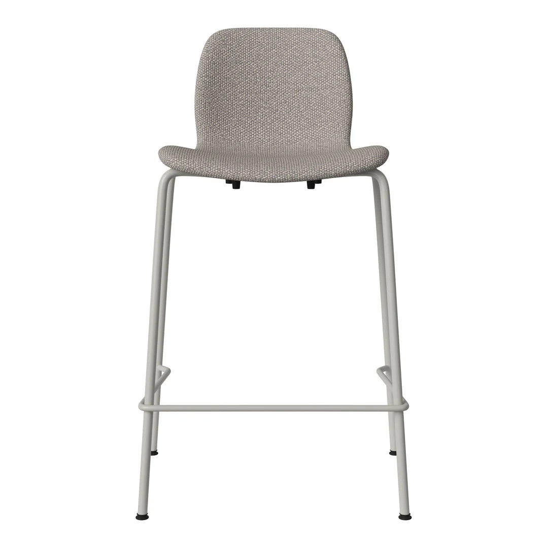 Seed Counter Chair - Upholstered - Steel Base, Grey Lacquered - Image 21