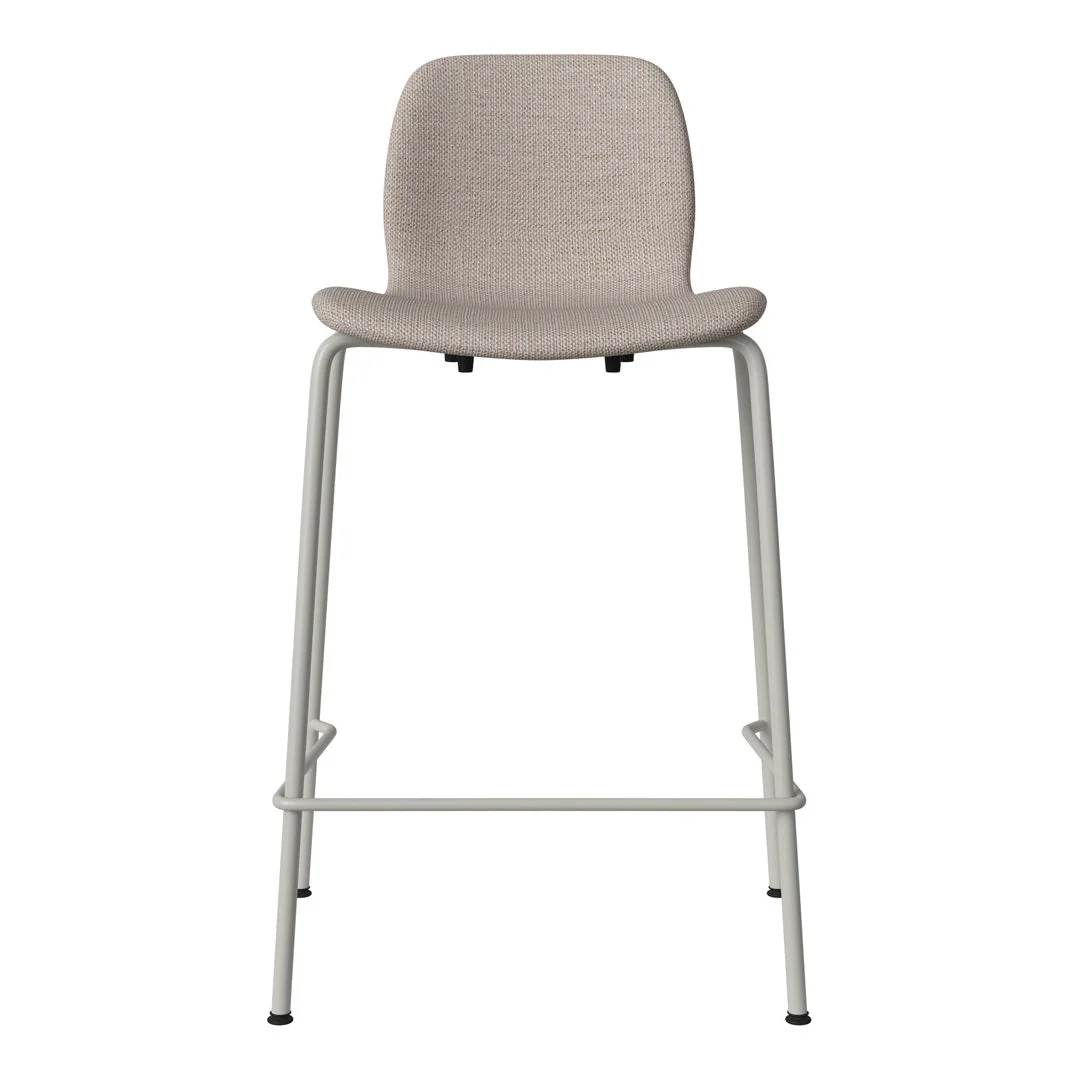 Seed Counter Chair - Upholstered - Steel Base, Grey Lacquered - Image 26