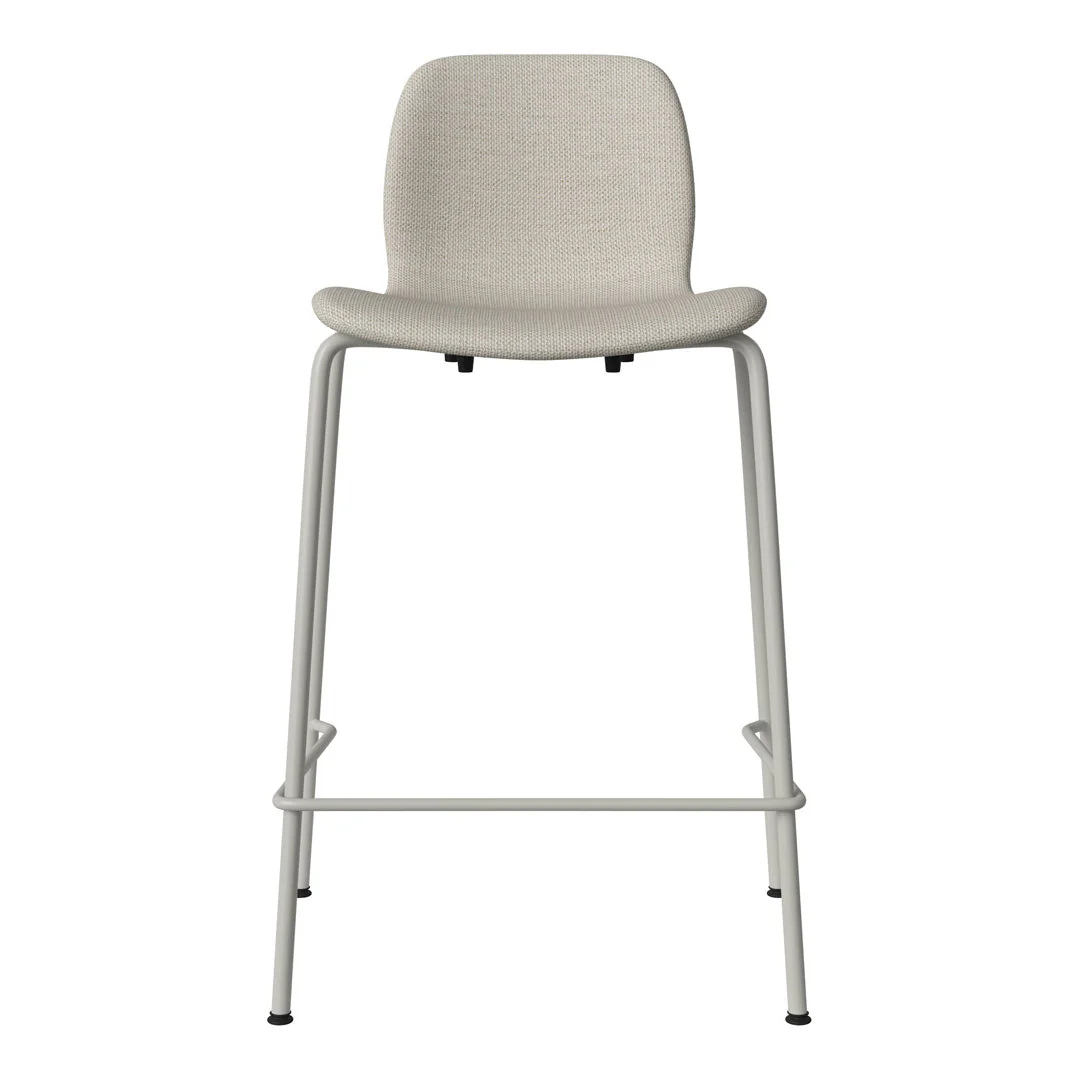 Seed Counter Chair - Upholstered - Steel Base, Grey Lacquered - Image 28