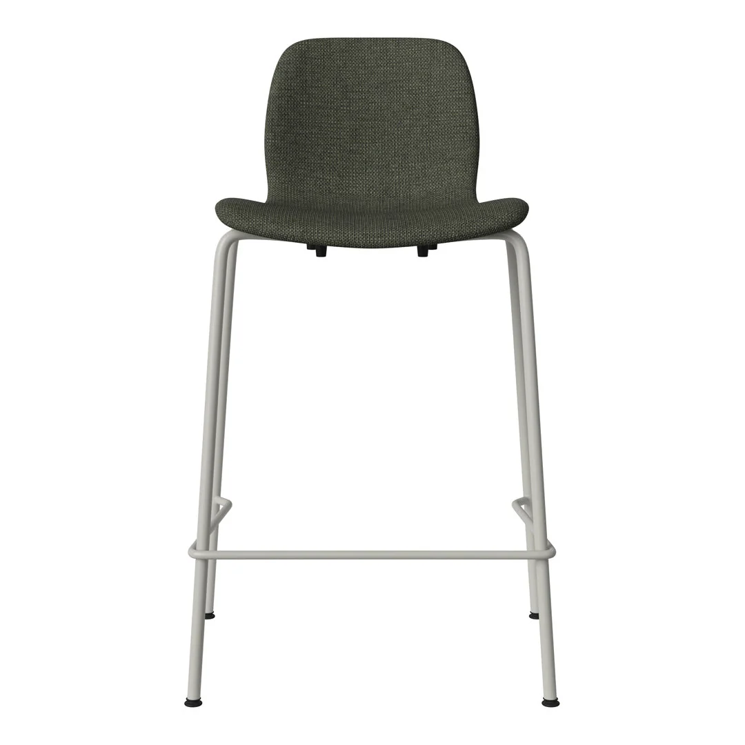 Seed Counter Chair - Upholstered - Steel Base, Grey Lacquered - Image 32