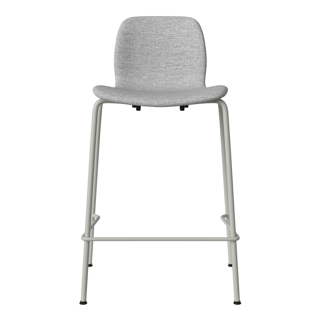 Seed Counter Chair - Upholstered - Steel Base, Grey Lacquered - Image 33