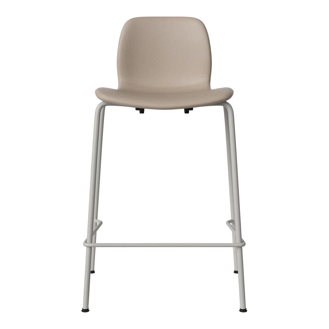 Seed Counter Chair - Upholstered - Steel Base, Grey Lacquered - Image 37