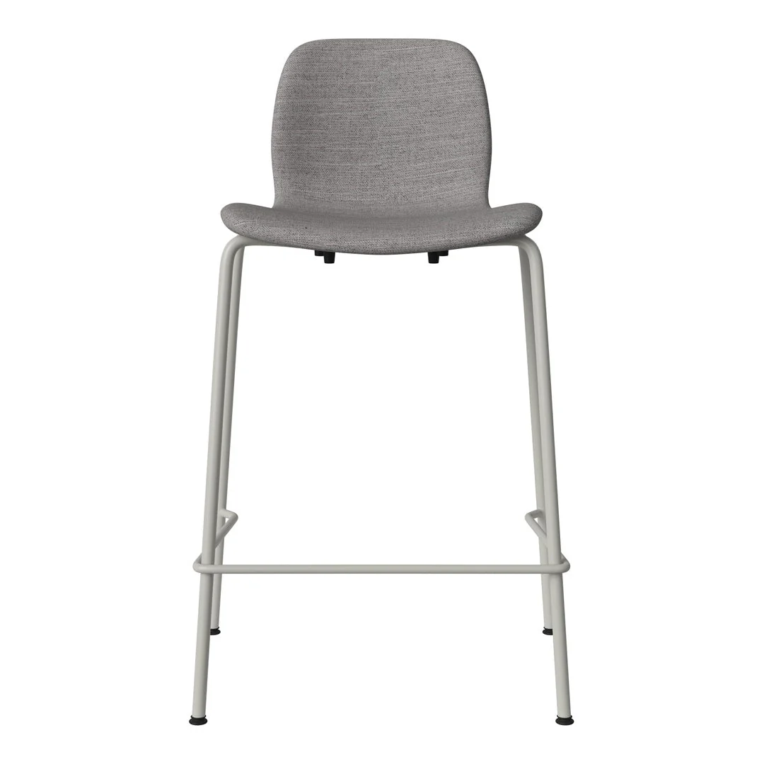 Seed Counter Chair - Upholstered - Steel Base, Grey Lacquered - Image 42