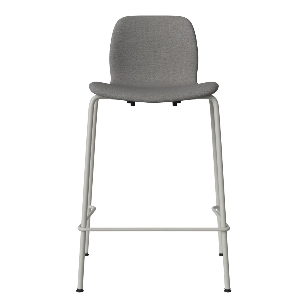 Seed Counter Chair - Upholstered - Steel Base, Grey Lacquered - Image 48