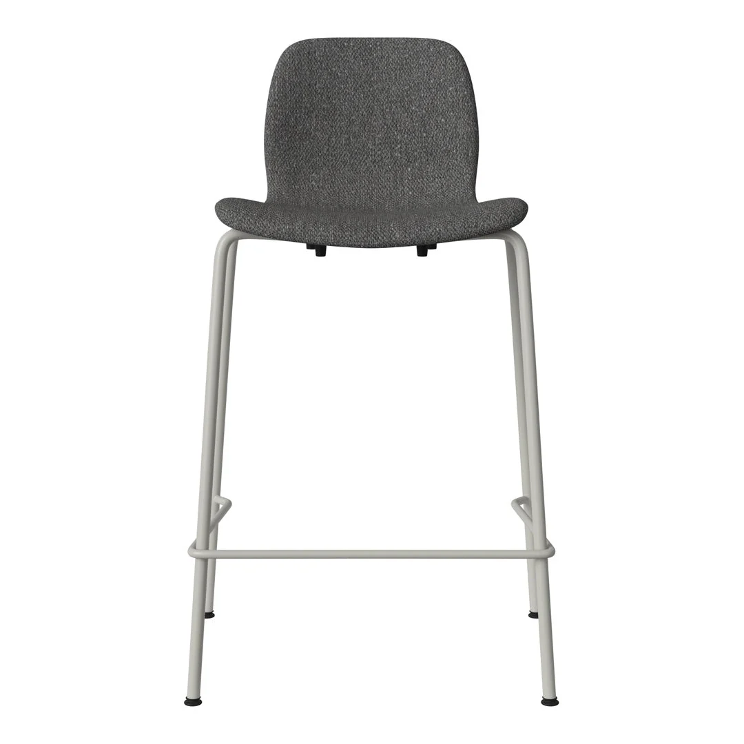Seed Counter Chair - Upholstered - Steel Base, Grey Lacquered - Image 55