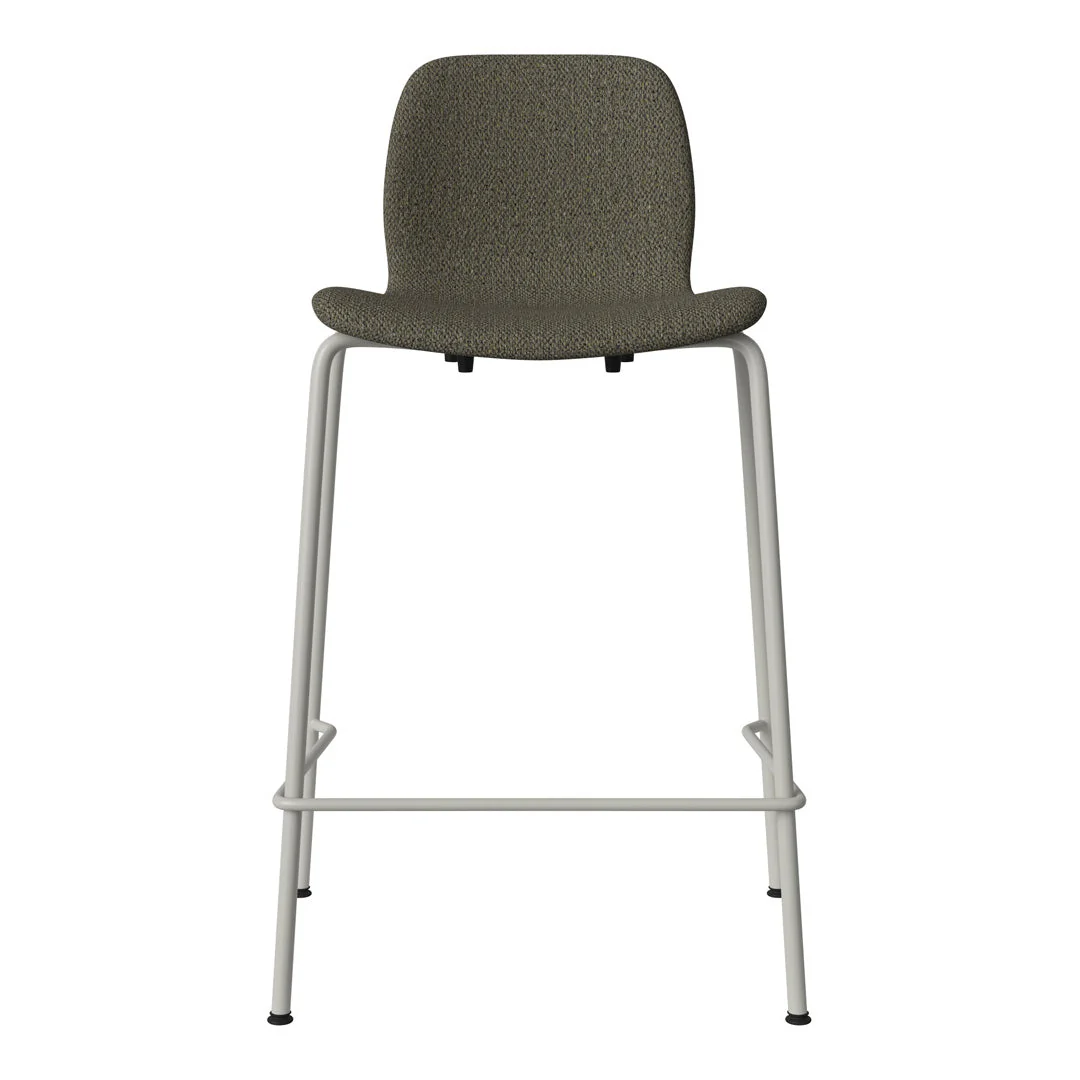 Seed Counter Chair - Upholstered - Steel Base, Grey Lacquered - Image 60