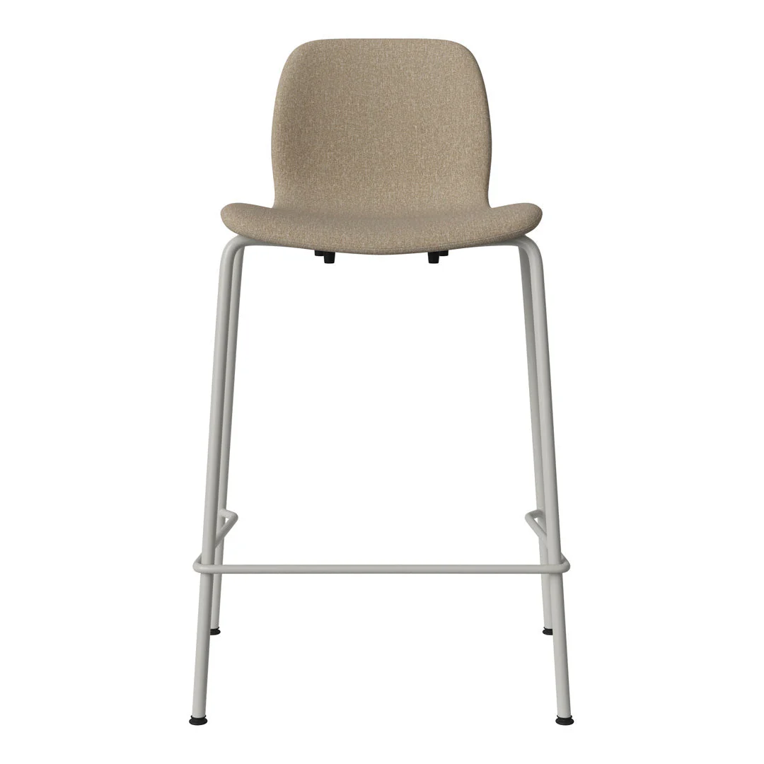 Seed Counter Chair - Upholstered - Steel Base, Grey Lacquered - Image 64