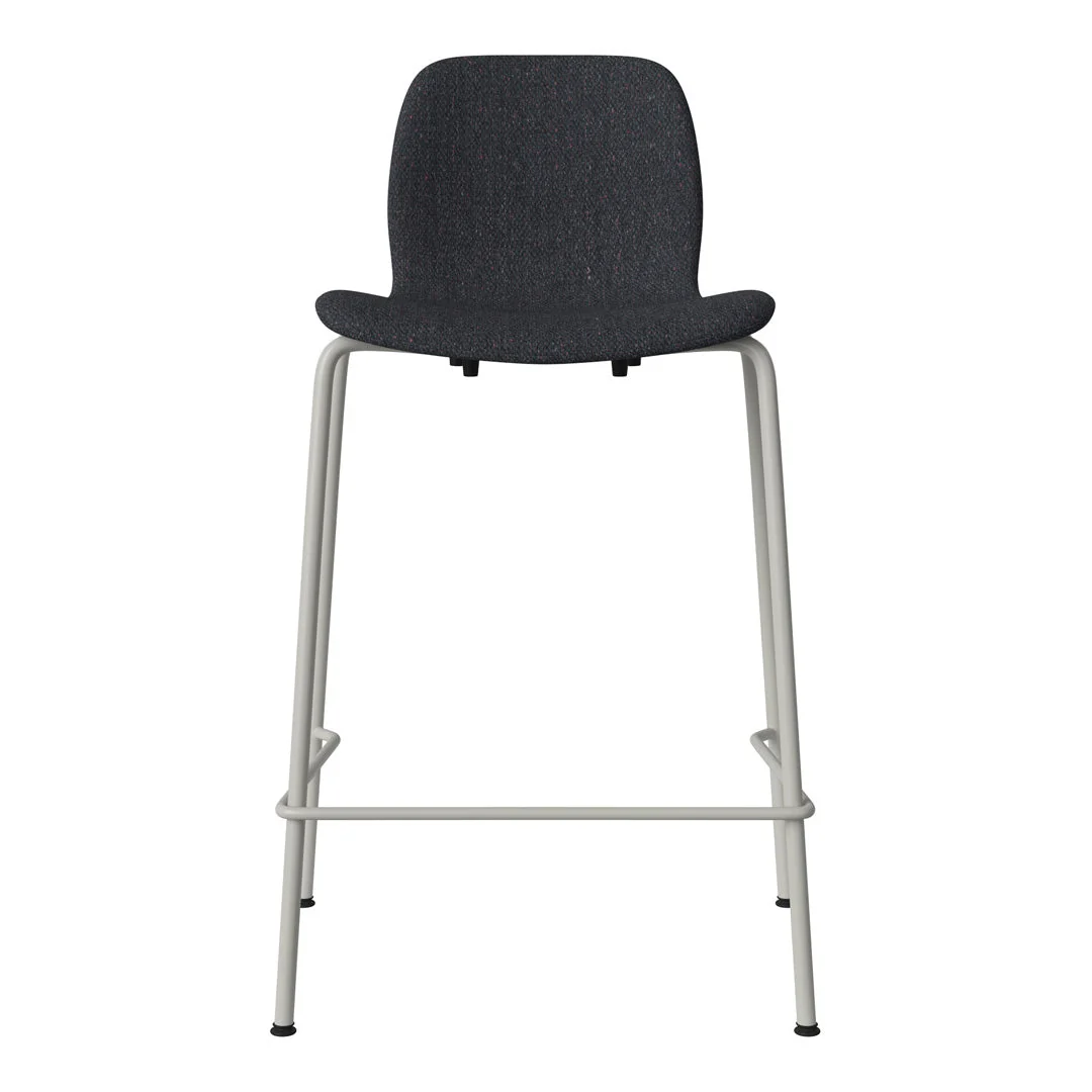 Seed Counter Chair - Upholstered - Steel Base, Grey Lacquered - Image 70