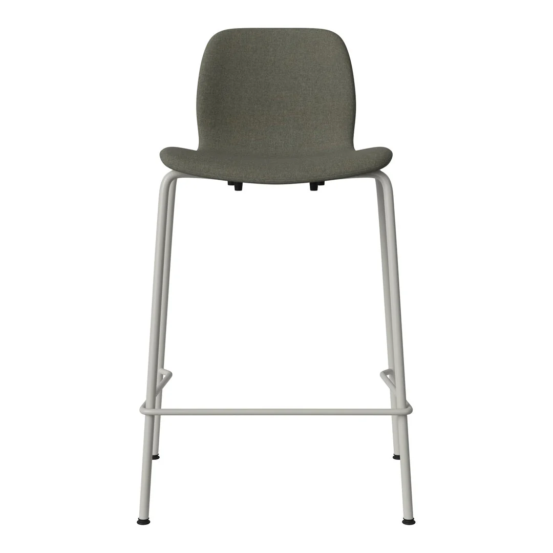 Seed Counter Chair - Upholstered - Steel Base, Grey Lacquered - Image 79