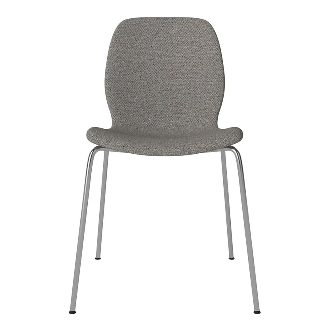 Seed Dining Chair - Upholstered - Chrome Base - Image 45