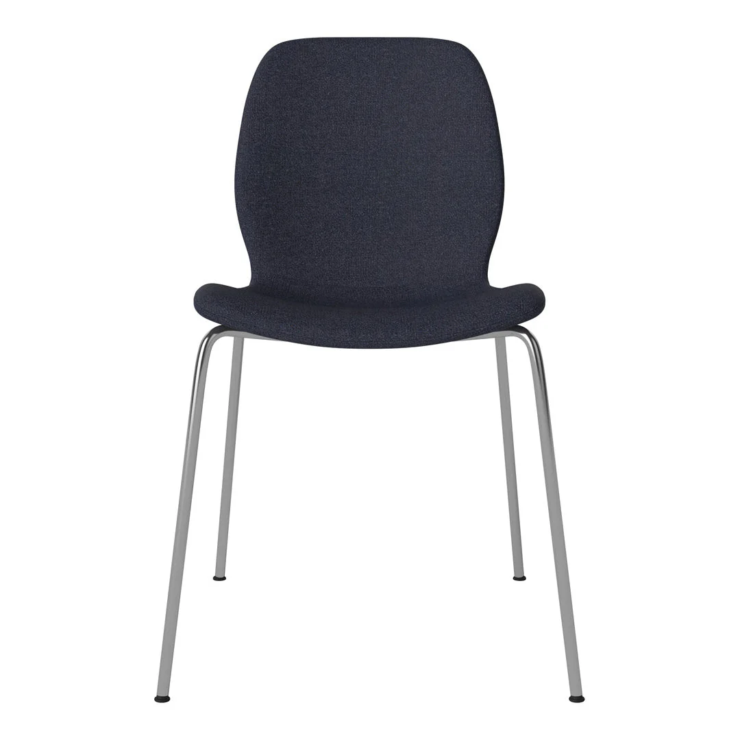Seed Dining Chair - Upholstered - Chrome Base - Image 58