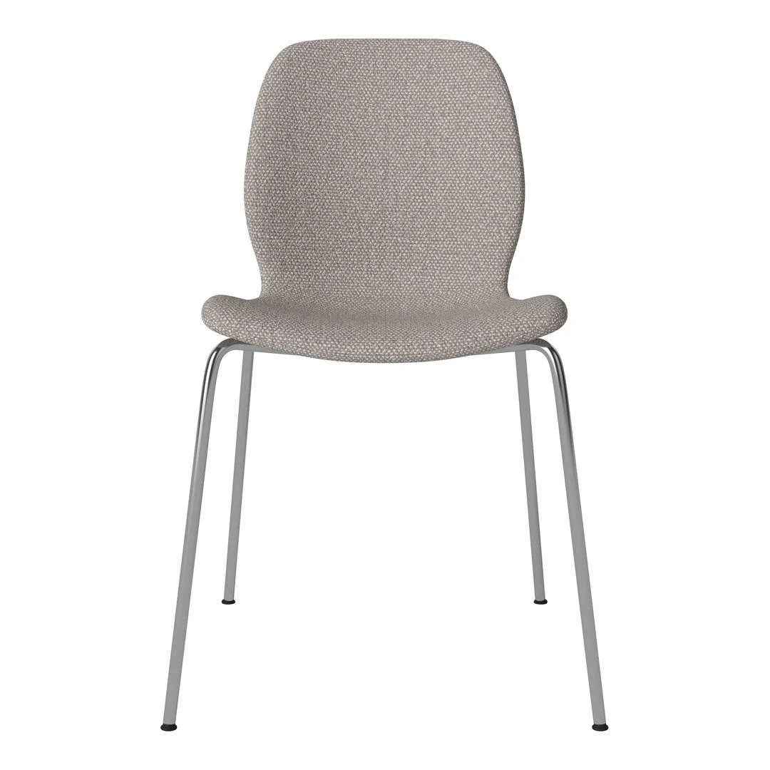 Seed Dining Chair - Upholstered - Chrome Base - Image 69