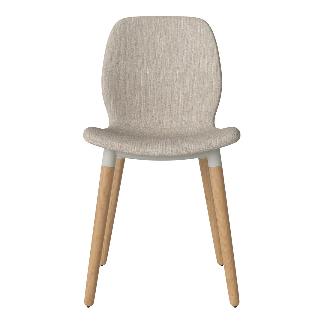 Seed Dining Chair - Upholstered - Oiled Oak Base - Image 20