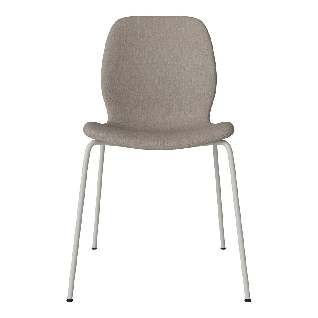 Seed Dining Chair - Upholstered -  Steel Base, Grey Lacquered - Image 66