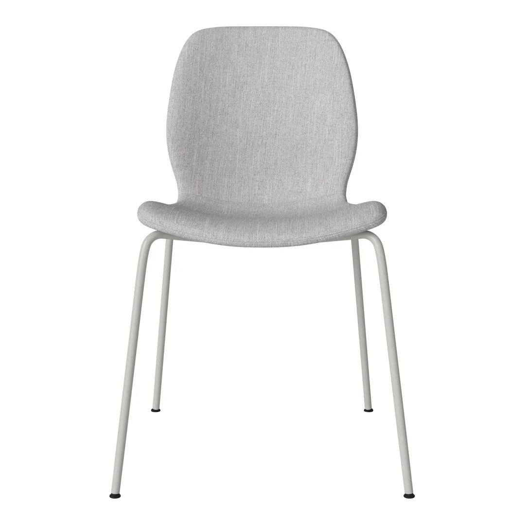 Seed Dining Chair - Upholstered -  Steel Base, Grey Lacquered - Image 68
