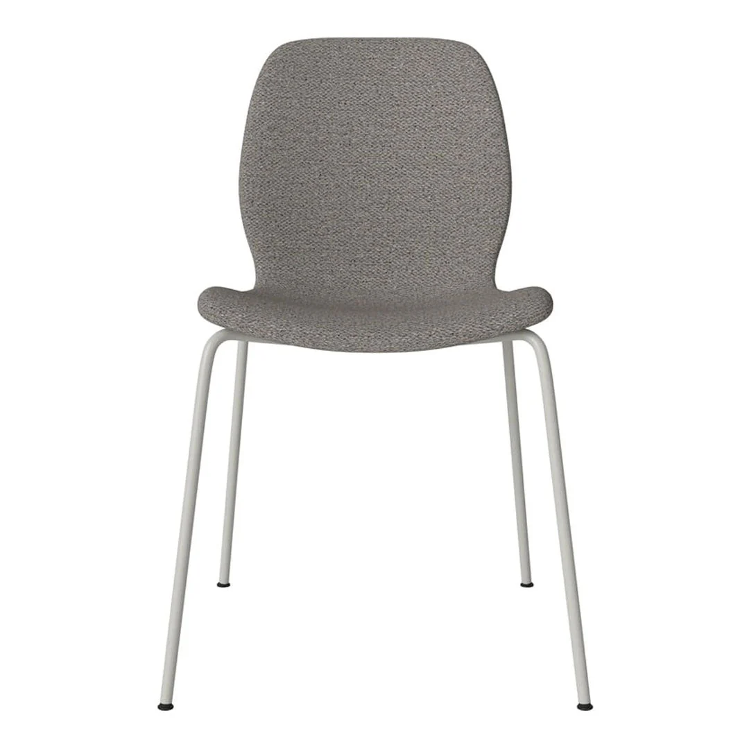 Seed Dining Chair - Upholstered -  Steel Base, Grey Lacquered - Image 75