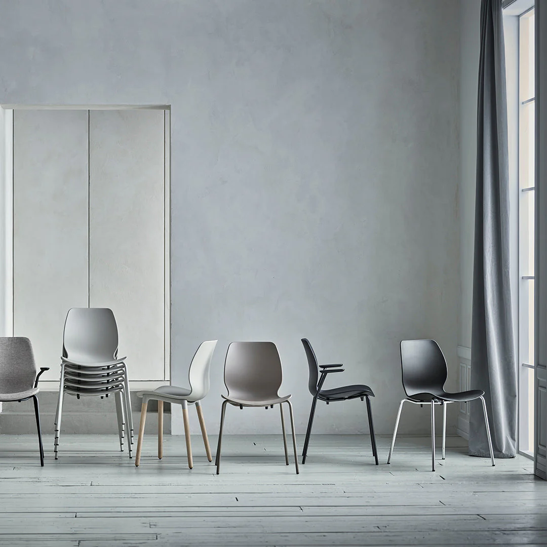 Seed Dining Chair w/ Open Arms - Image 13