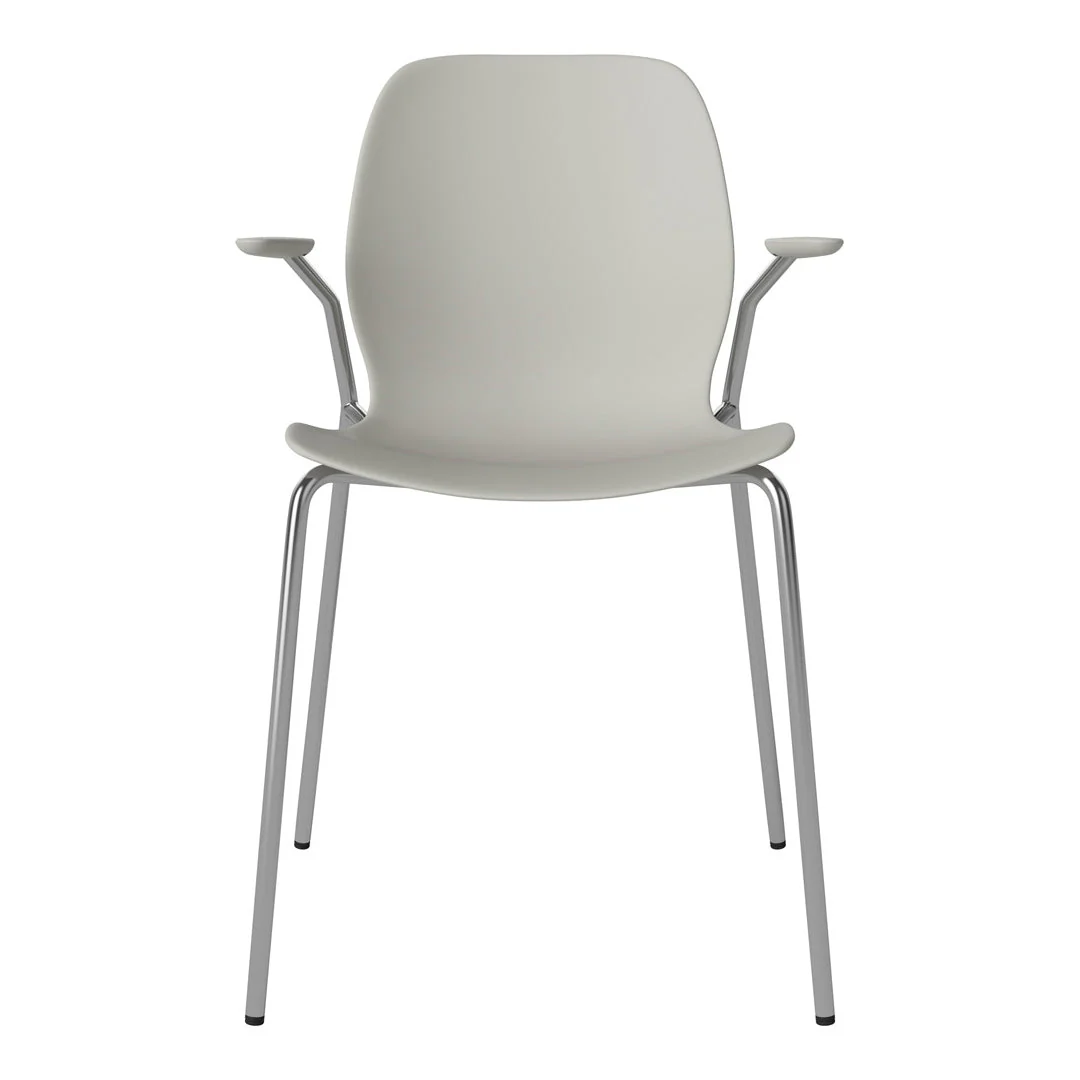 Seed Dining Chair w/ Open Arms - Image 4