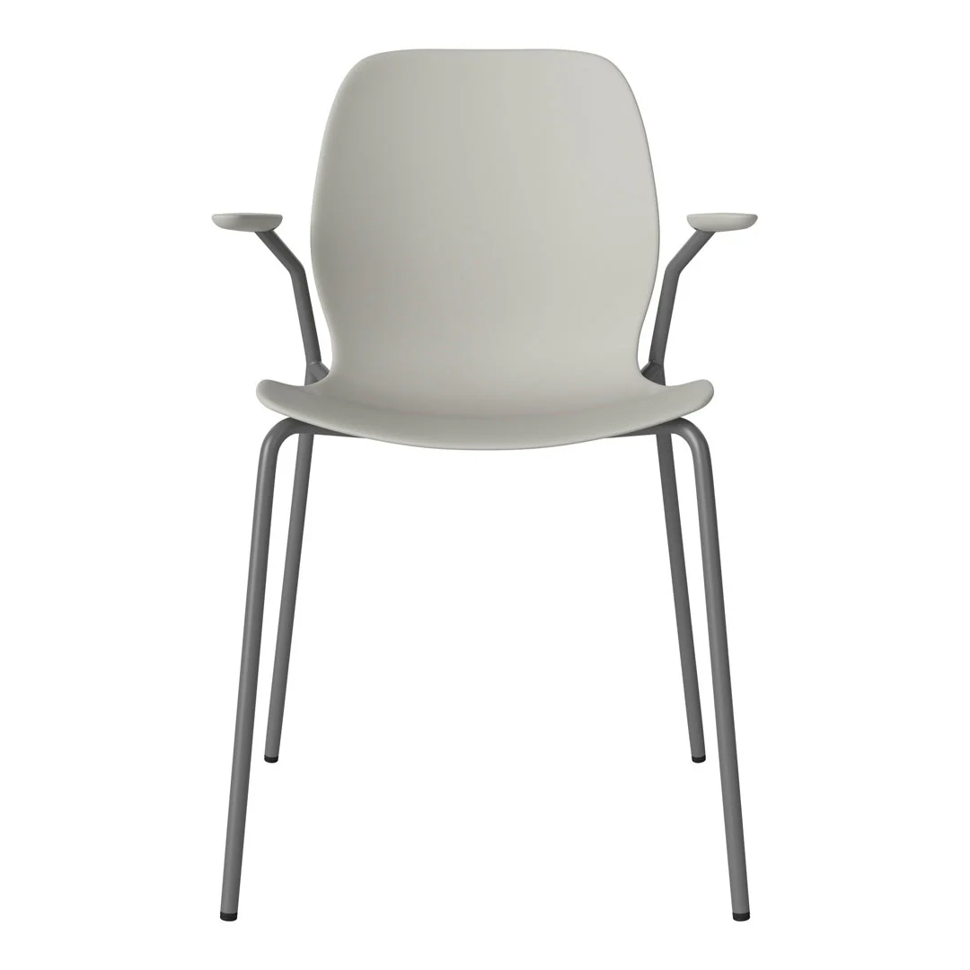 Seed Dining Chair w/ Open Arms - Image 5
